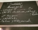 Menu Le tourny - les encas