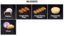 Menu Nobi Nobi - Les desserts