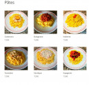 Menu Bonn'Pizza - Les pâtes