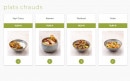 Menu Eat Sushi - Les plats chauds