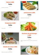 Menu O'dalya - Les entrées