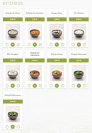 Menu Eat sushi - Entrées