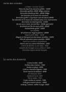 Carte et menu de La Grillade au bois à Saint Antoine sur l'Isle — les viandes et desserts