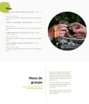 Menu Bistro Régent - Les vins