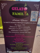Carte et menu de Gelato Familia à Lacanau — L'ardoise
