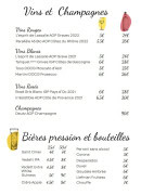 Menu Eden Garden - Les vins, champagnes  et bouteilles,...