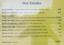 Carte et menu de Saint Ciers Pizzas à Saint Ciers sur Gironde — Les salades
