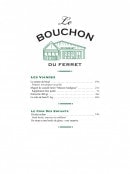 Carte et menu de Le Bouchon du Ferret Chez Boulant à Lege Cap Ferret — Les viandes, coin des enfants
