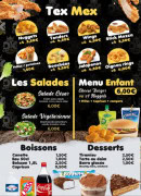 Menu Coo'King - Les tex mexs, salades, ....