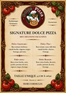 Carte et menu de Dolce pizza Mtp à Montpellier — Menu 1