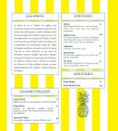 Menu Giorgia Trattoria - Les cocktails, mocktails et gli spritz