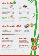 Menu Japatai - Les sushis, formules et brochettes,...