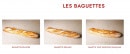 Menu L'Atelier Banette - Les baguettes