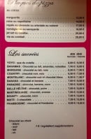 Menu La Pizzaïère - Les plaques pizzas et pizzas sucrées