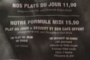 Menu Le Yam's - Les formules