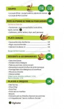 Menu Mon Cuisinier - Les soupes, pâtes, plats chauds...