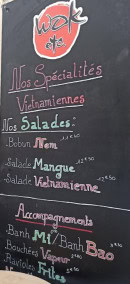 Menu Wok etc. - Exemple de menu