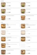 Menu Wokami - Les entrées et plats