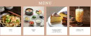 Menu Yuricha - Les menus