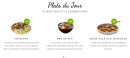 Menu L'Endroit - Plats du jour