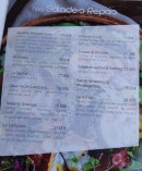 Carte et menu de Le Lamparo à Mauguio — Salades repas