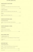 Menu La Famourette - Vins 