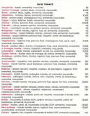 Carte et menu de Il forno à Sussargues — les pizzas base tomate