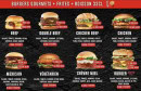 Menu F7 Burgers & Tacos - Les burgers