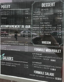 Carte et menu de La Churrasqueira à Castelnau le Lez — Les poulets, salades,....