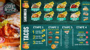 Menu Tacos & naans - Les sandwichs et tacos