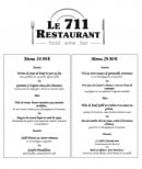 Menu Le 711 - Menus