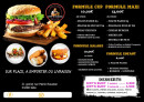 Menu Jeff's Burger - Les formules, desserts