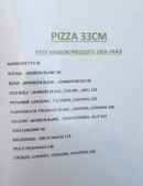 Carte et menu de La Bonne Franquette à Lamalou les Bains — Les pizzas