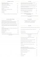 Carte et menu de L'Artimon à Palavas les Flots — Les entrées, les coquillages et crustacés