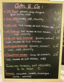 Menu Le Classico - L'ardoise