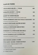 Menu Portugril - Les viandes et menu enfant