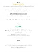 Menu Gus - Kitchen by La Dune - Les menus Champetre et Vegan 
