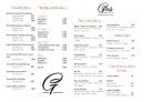 Menu Gus - Kitchen by La Dune - Les champagnes, les cocktails ...