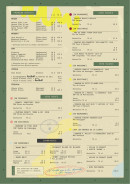 Carte et menu de La Paillote Bambou à La Grande Motte — Les menu spiritifs, vins ..........