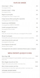 Menu Portugril LGM - Les plats et menu enfant