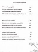 Carte et menu de Restaurant Le Jardin du Vietnam à La Grande Motte — Les poissons et crustacés