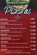 Menu Bodéga Amnésia - Les pizzas