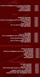 Menu Han Phuc - Les canards, les poulets ...