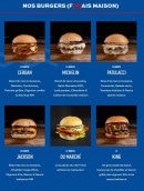 Menu King Marcel - Les burgers