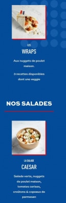 Menu King Marcel - Petites faims