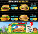 Carte et menu de My Grill à Cazouls les Beziers — Les menus burgers et menus enfants