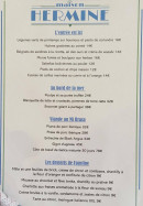 Menu Maison Hermine - Les entrées, viandes au mi brasa et desserts de Faustine