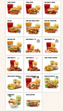 Menu Burger King - Les menus suite