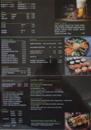 Menu Shabu Sushi - La carte