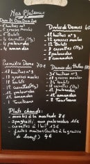 Carte et menu de Les Dames Des Halles à Beziers — Exemple de menu